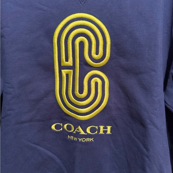 Navy Coach Retro Sport Sweatshirt Unisex